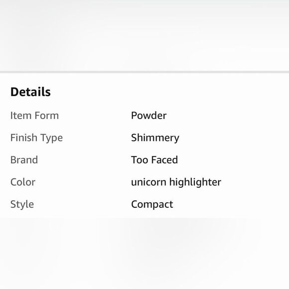 Too Faced Rainbow Strobe Unicorn Highlighter - Picture 4 of 7